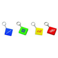 Square Tape Measure Key Chain